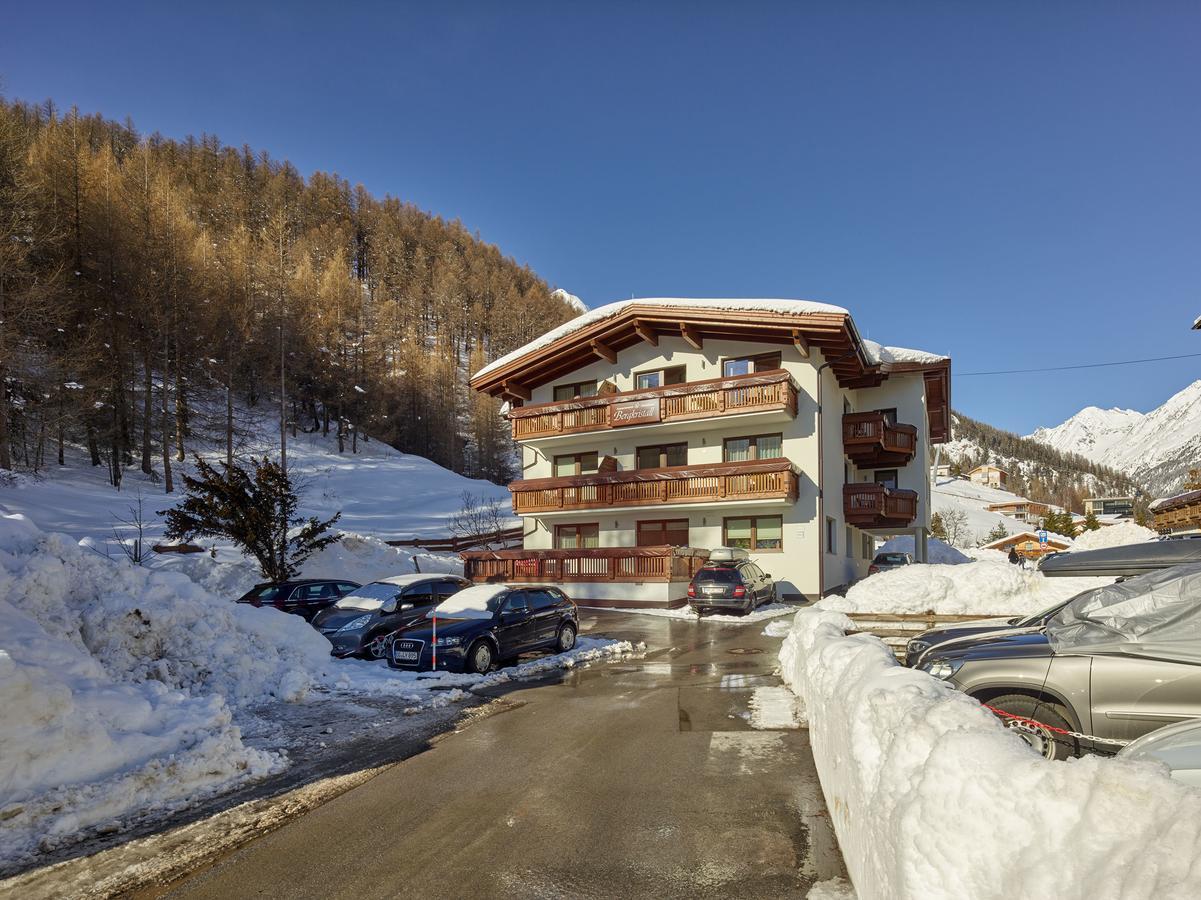 Appartement Gaestehaus Bergkristall Solden Luaran gambar